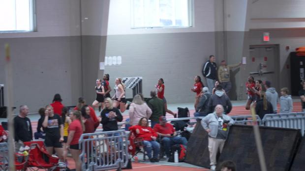 High School Girls Division 60m Prelims Heat 2