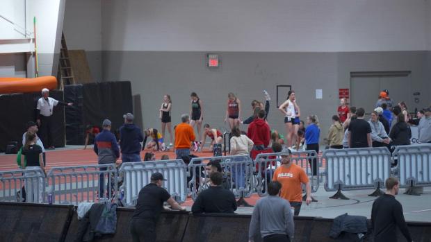 High School Girls Division 60m Prelims Heat 3