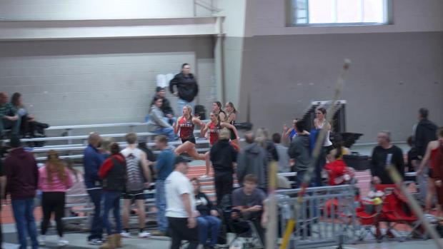 High School Girls Division 60m Prelims Heat 4