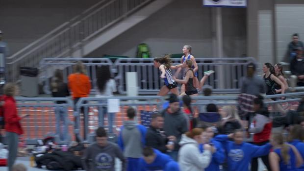 High School Girls Division 60m Prelims Heat 5