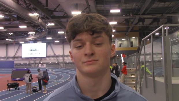 Levi Milder completes 1st banked track experience