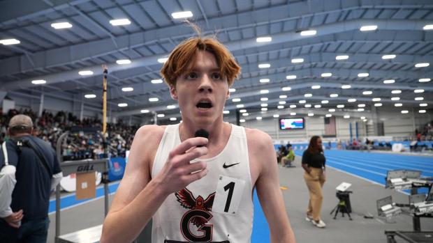 Trent Daniels Wins The 2 Mile At The VA Showcase