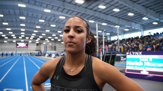 Sophie Rambo After A Stellar Double Back In The 300m