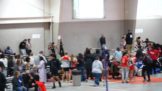 Girls 60 Hurdles Prelims Heat 2