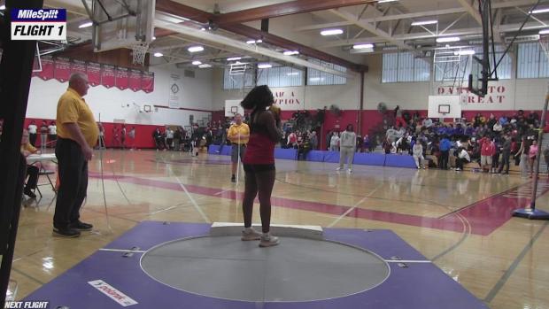 Group 4 Girls Shot Put - NJSIAA Relays