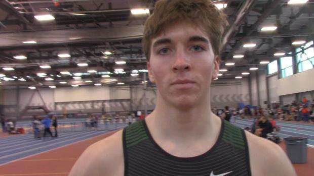 Ben Schoettle clocks a sizzling high hurdles win