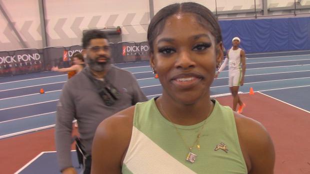 Jordan Hamb shows off in success green kit