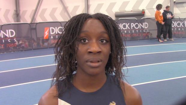 Kyenret Rinkam runs away from strong 60m field