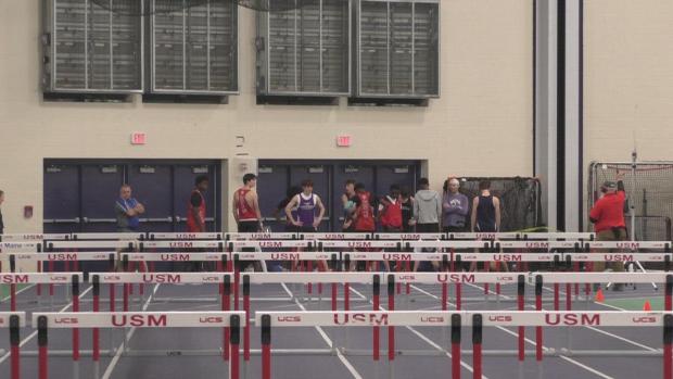 Boys 55 Hurdles Prelims Heat 2