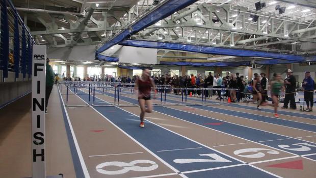 Girls 55 Hurdles Prelims Heat 5
