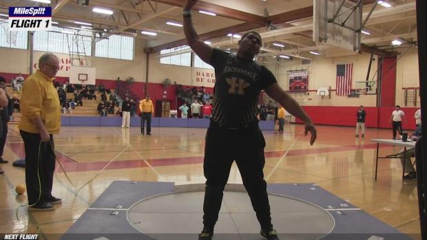 Group 4 Boys Shot Put Competition - NJSIAA Sectional