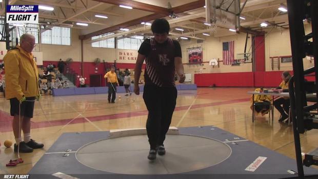 Group 3 Boys Shot Put Competition - NJSIAA Sectional