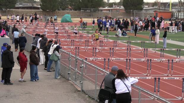 Freshman Girls 100 Hurdles Finals Section 1