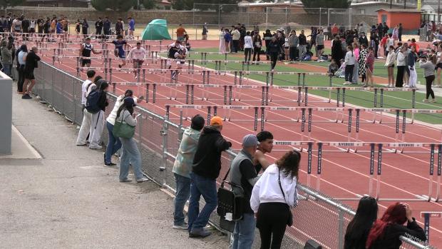 Open Boys 110 Hurdles Finals Section 1