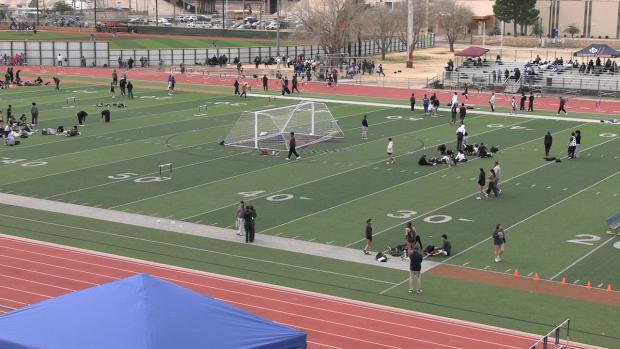 Freshman Boys 300 Hurdles Finals Section 1
