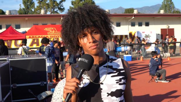 Ejam Yohannes After Winning 600m and 4x200m Relay