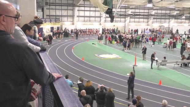 Senior Boys Sprint Medley Relay Finals Section 3