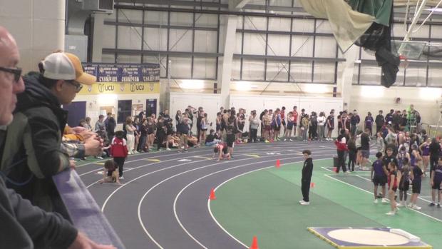 Senior Boys Sprint Medley Relay Finals Section 1