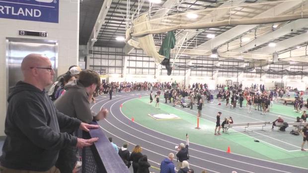 Senior Girls Sprint Medley Relay Finals Section 1