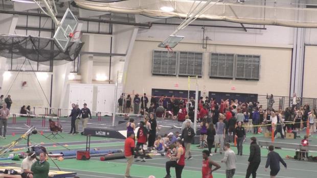 JV Boys 55 Hurdles Prelims Heat 3