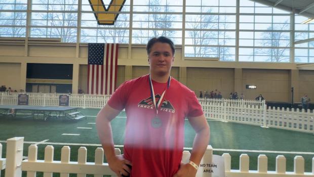 Hudson Sveadas - Boys Shot Put / Weight Throw State Champion