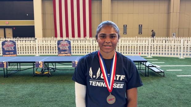 Rihanna Rinkin - Girls 60M Hurdles State Champion