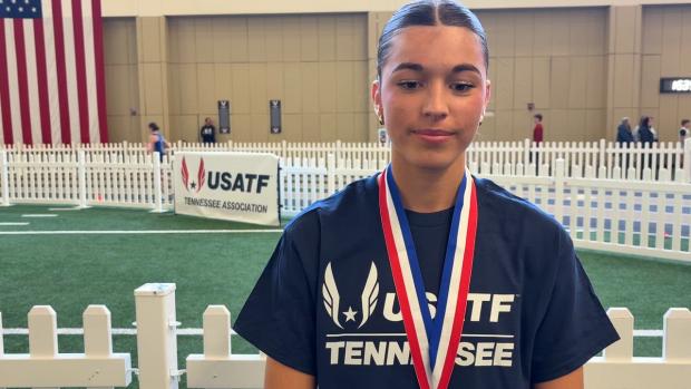 Marlee Burkley - Girls High Jump State Champion 