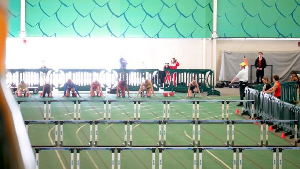 Girls 60 Hurdles Finals Section 1