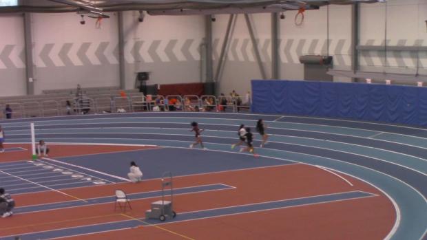 High School Girls' 60m, Finals 1 - Age 15-16