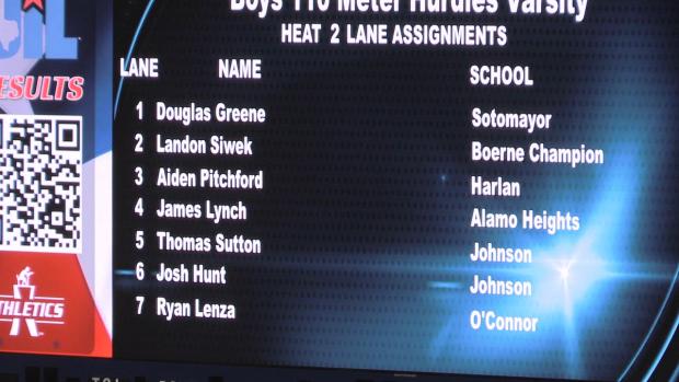 Boys 110 Hurdles Finals Section 2