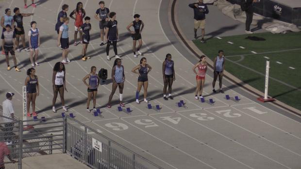 Girls 100 Finals Section 3