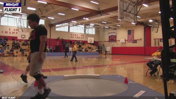 Group 3 Boys Shot Put Competition - NJSIAA Sectionals