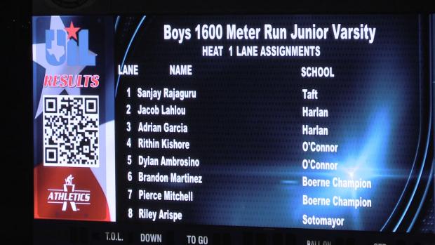 JV Boys 1600 Finals Section 1