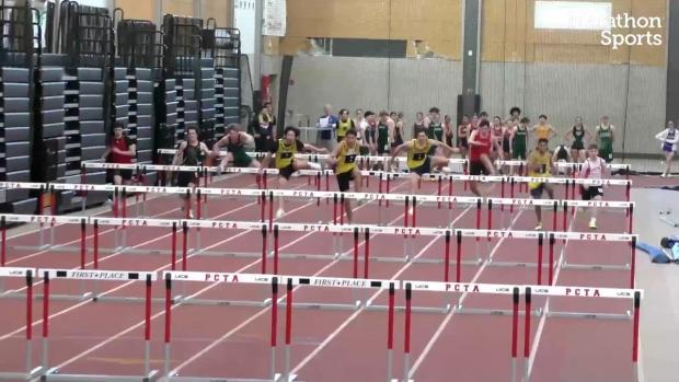 Division B Boys 55 Hurdles Prelims Heat 1