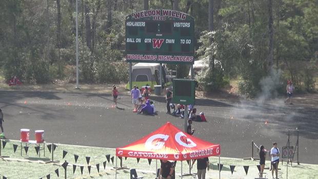 Girls Distance Medley Relay Finals Section 1