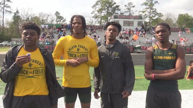 Klein Forest Earn Win In 4x200m Relay
