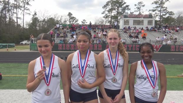 College Park Runner-Up In Girl's 4x200m Relay