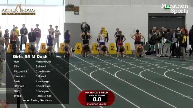 Division 2 Girls 55 Prelims Heat 1