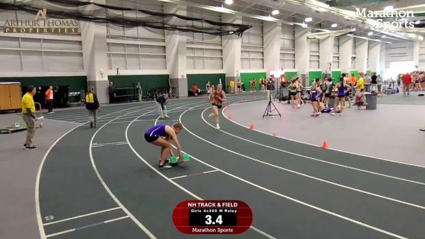 Division 2 Girls 4x200 Relay Finals Section 2