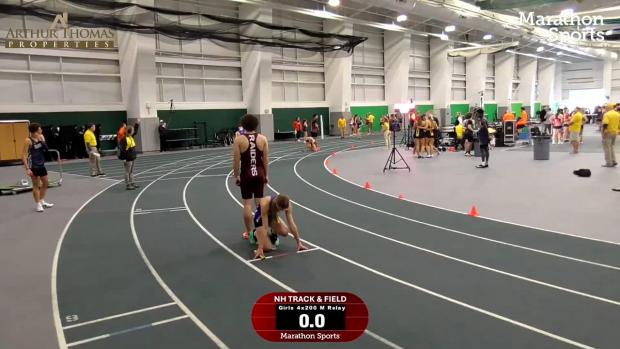 Division 2 Girls 4x200 Relay Finals Section 3