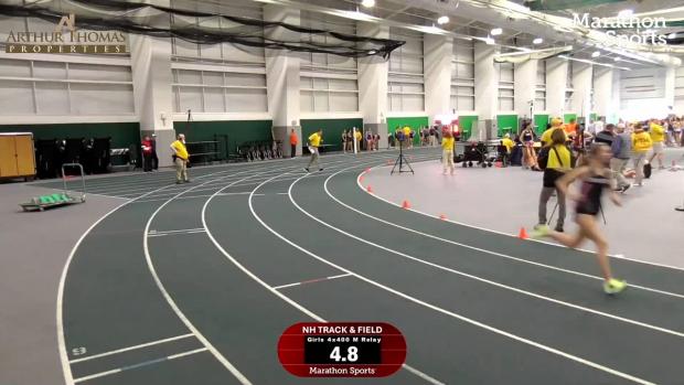 Division 2 Girls 4x400 Relay Finals Section 2