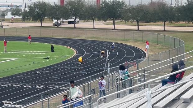 Girls 4x100 Relay Finals Section 1