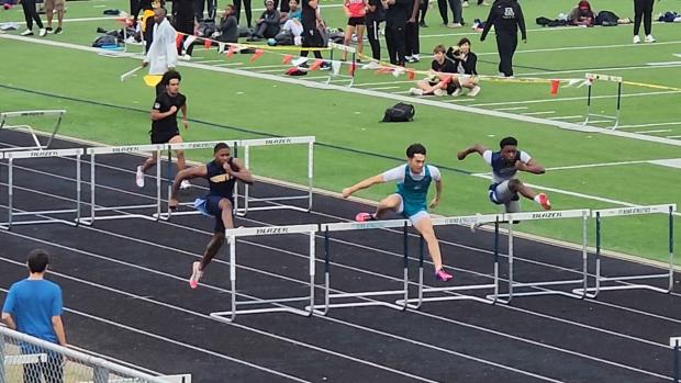 Boys 110 Hurdles Finals Section 1