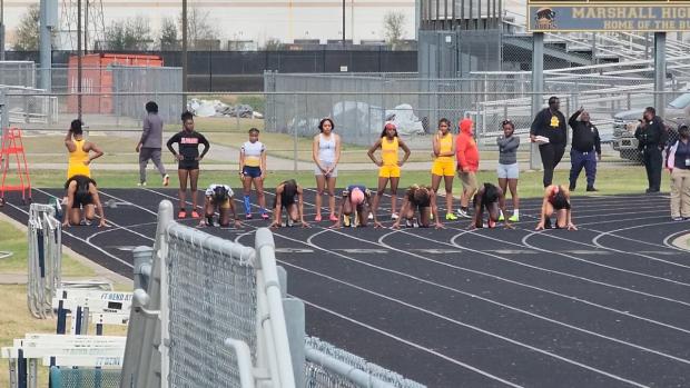 Girls 100 Finals Section 1