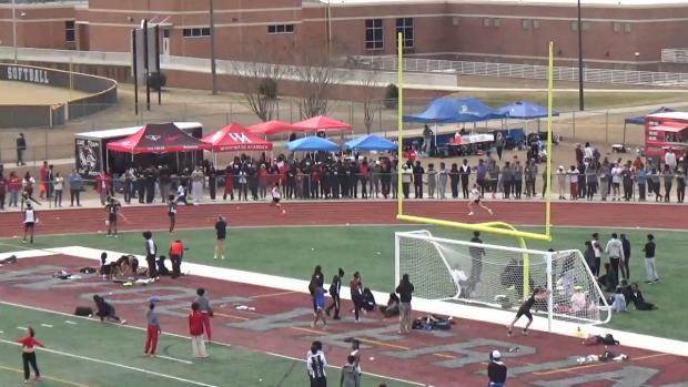 Girls 4x100 Heat 1