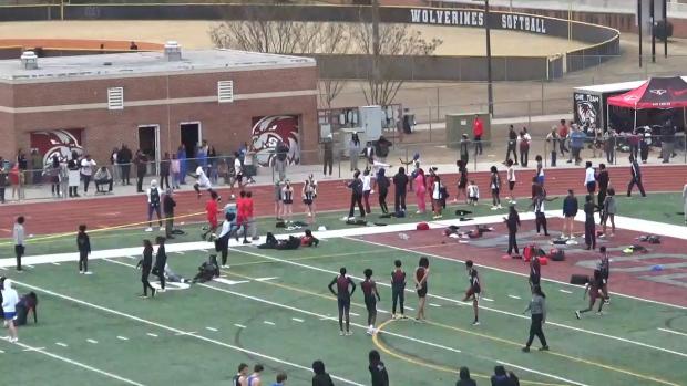 Boys 4x100 Heat 1