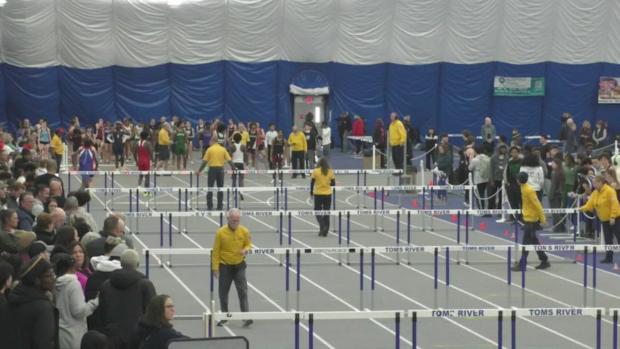 Group 3 Boys 55 Hurdles Prelims Heat 2 - NJSIAA Sectionals