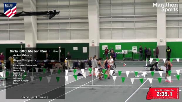 Division 1 Girls 600 Finals Section 1