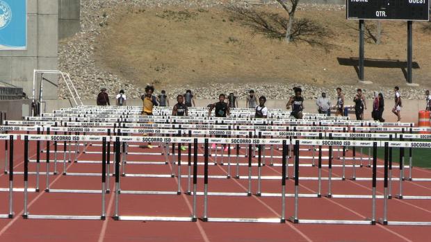 Freshman Boys 110 Hurdles Finals Section 1