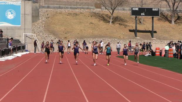 Open Girls 100 Finals Section 1